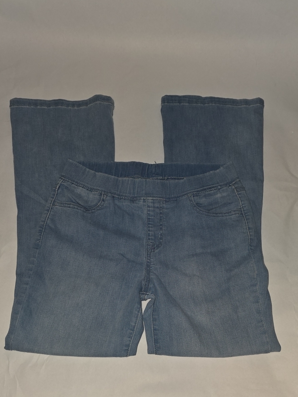 Cat & Jack Light Blue Boot-Cut Pull-On Jeans